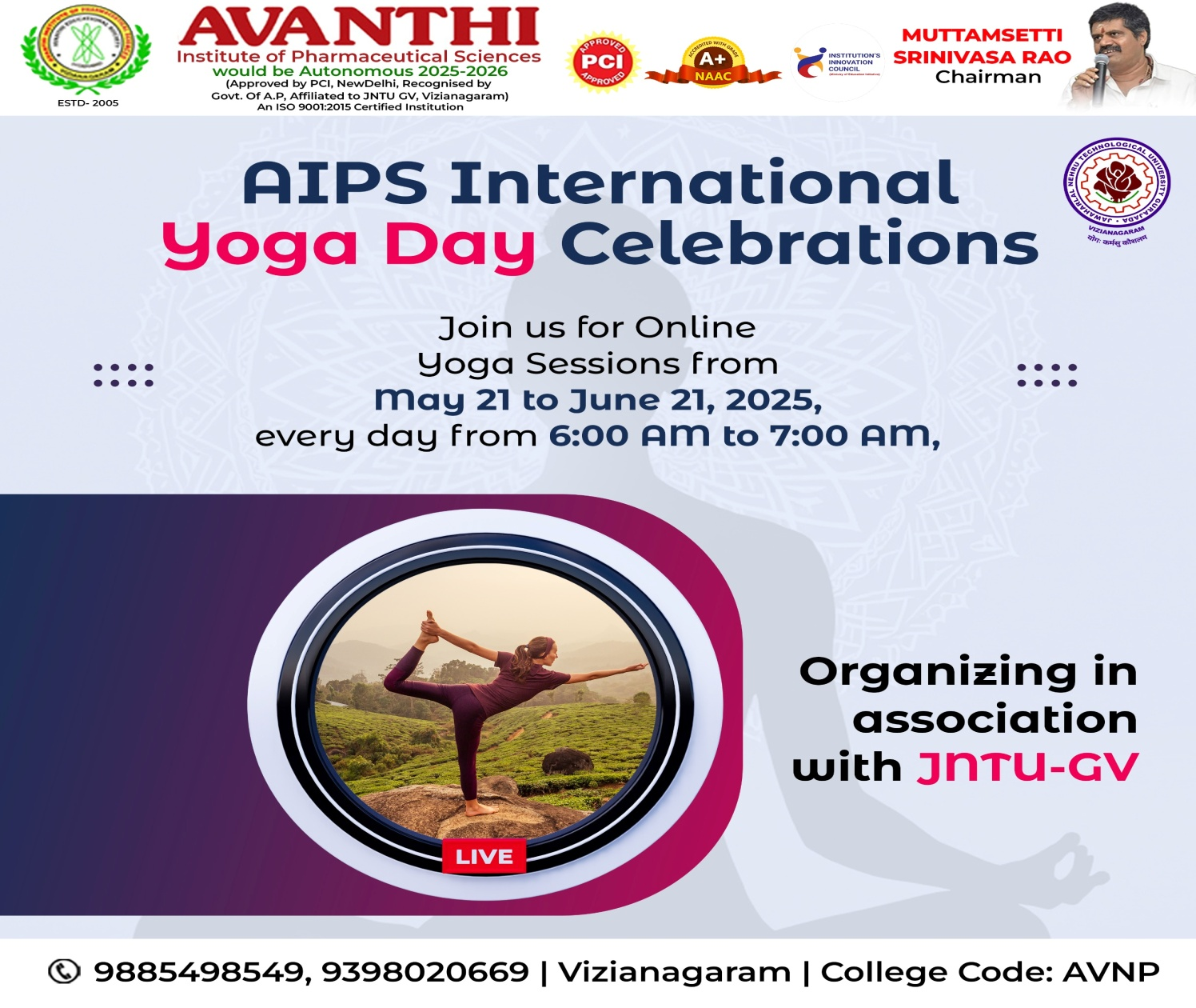 Yogandhra Online Yoga