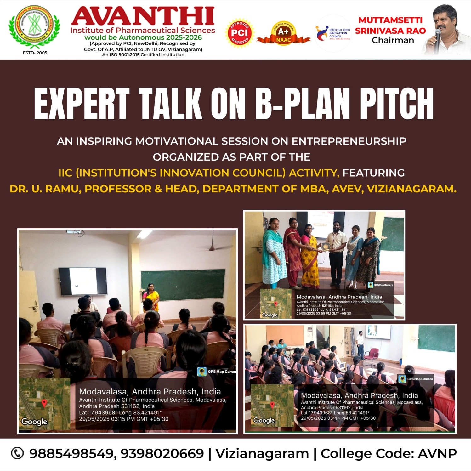 B‑Plan Pitch Event