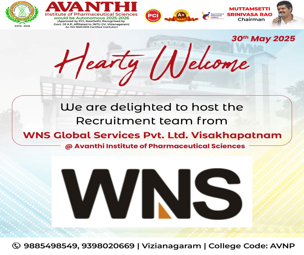 WNS Placement Drive
